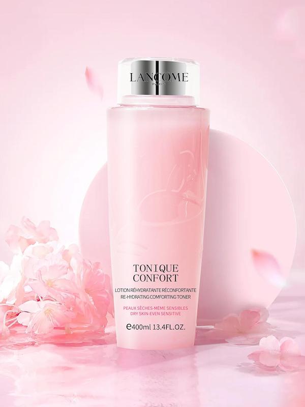 تونر آبرسان رز لانکوم | Lancôme Tonique Confort Hyaluronic Acid Toner