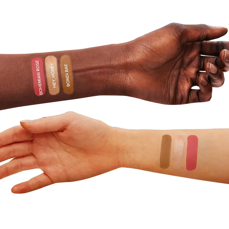 کیت هایلایتر کانتور و رژگونه نودستیکس | NUDESTIX Mini Kit