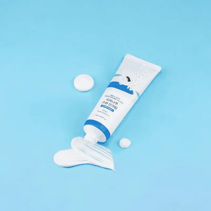ضدآفتاب مرطوب‌کننده راند لب | Round Lab Birch Moisturizing Sunscreen UVLock SPF45+ Broad Spectrum