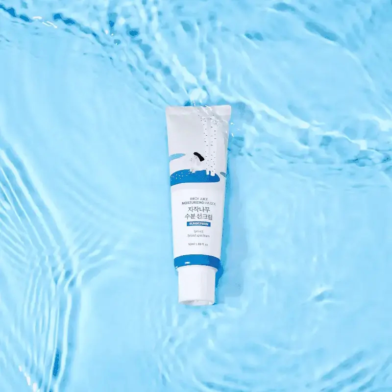 ضدآفتاب مرطوب‌کننده راند لب | Round Lab Birch Moisturizing Sunscreen UVLock SPF45+ Broad Spectrum