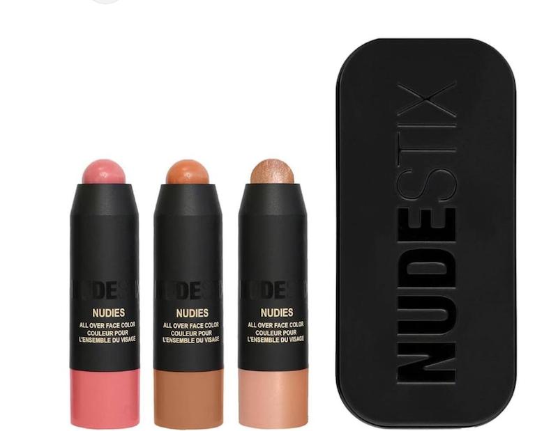 پک هایلایتر کانتور و رژگونه نوداستیکس | NUDESTIX Mini Kit