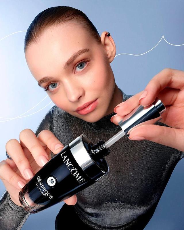 سرم ضدچروک و جوانساز لانکوم ژنفیک آلتیمیت  | Lancôme Ultimate Génifique Face Serum 