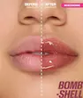 لیپ گلاس هدی بیوتی | Huda Beauty Faux Filler Extra Shine Lip Gloss – Bombshell