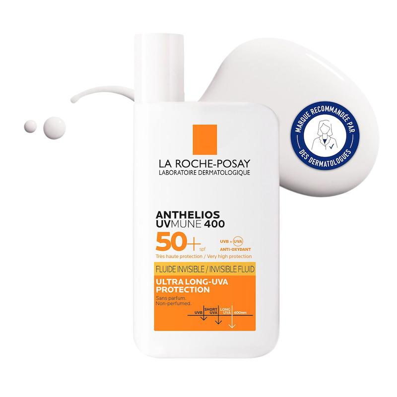 ضدآفتاب فلوئید نامرئی لاروش پوزای | La Roche-Posay Anthelios UVMune 400 Invisible Fluid SPF 50+