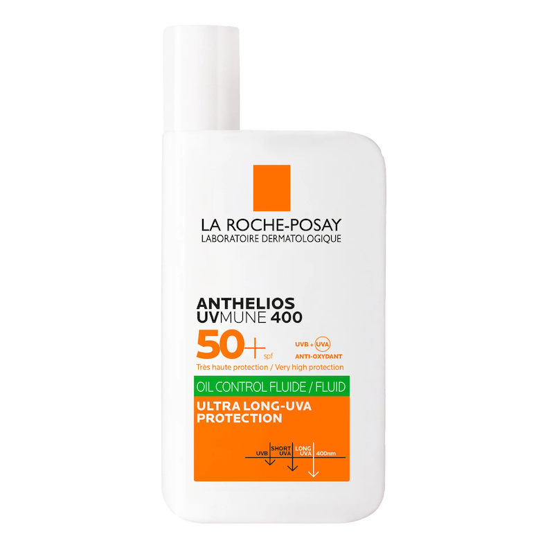 ضدآفتاب فلوئید کنترل چربی لاروش پوزای | La Roche-Posay Anthelios UVMune 400 Oil Control Fluid SPF 50+