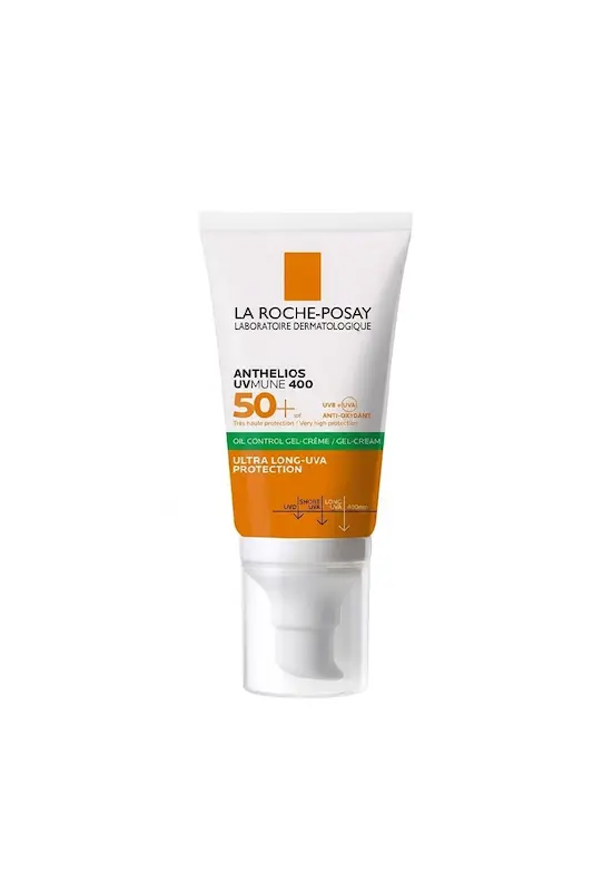 ضدآفتاب ژل کرم کنترل چربی لاروش پوزای | La Roche-Posay Anthelios UVMune 400 Oil Control Gel-Cream