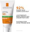 ضدآفتاب ژل کرم کنترل چربی لاروش پوزای | La Roche-Posay Anthelios UVMune 400 Oil Control Gel-Cream