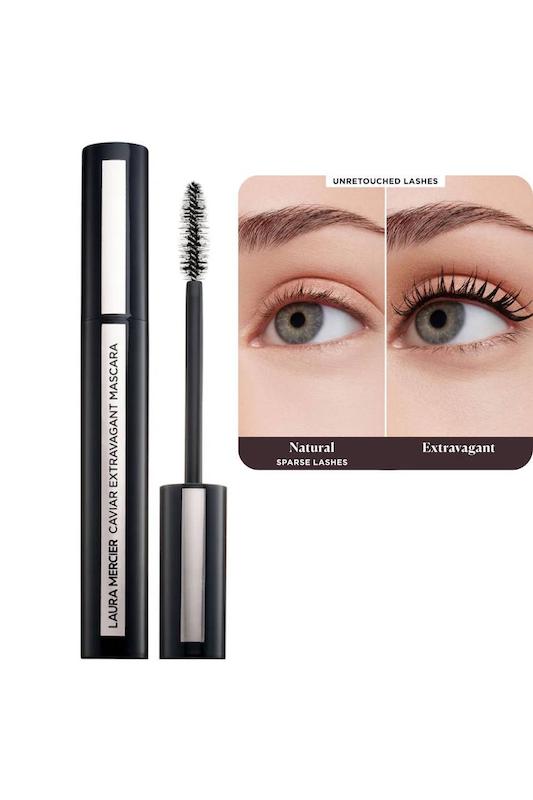 ریمل حجم‌دهنده و بلندکننده لورا مرسیه | Laura Mercier Caviar Extravagant Volumizing & Lengthening