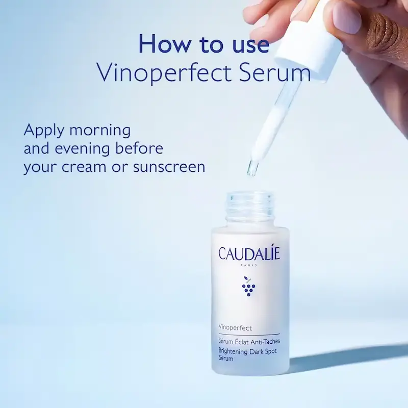 سرم روشن‌کننده و اصلاح‌کننده لک کدلی | Caudalie Vinoperfect Complexion Correcting Radiance Serum