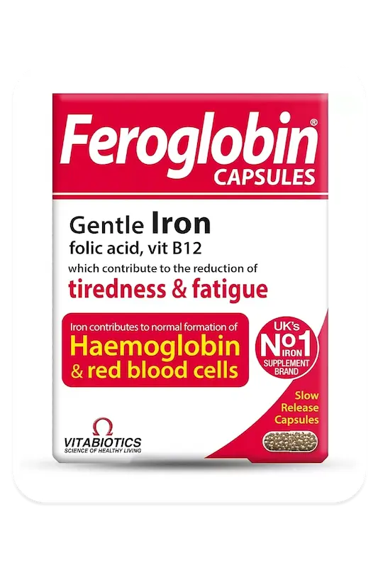 کپسول فروگلوبین B12 ویتابیوتیکس 30 عدد | Feroglobin B12 Capsules