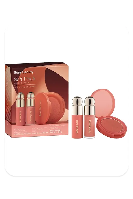 پک رژگونه و لب رر بیوتی | Rare Beauty Soft Pinch Cheek & Lip Trio