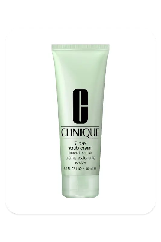 اسکراب صورت کلینیک | Clinique 7 Day Scrub Cream Rinse-Off Formula 