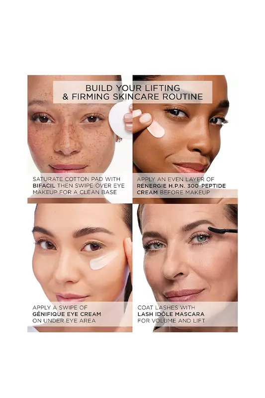 پک گیفت ۷ تکه لانکوم با کیف آرایشی | Lancôme 7-Pc. Gift Set – Absolue Revitalizing & Brightening Collection