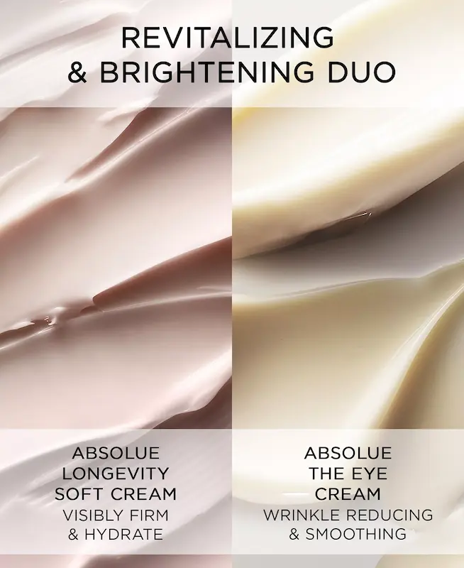 پک گیفت ۷ تکه لانکوم با کیف آرایشی | Lancôme 7-Pc. Gift Set – Absolue Revitalizing & Brightening Collection