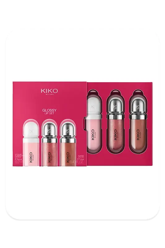 پک لیپ گلاس کیکو | KIKO Milano Glossy Lip Set