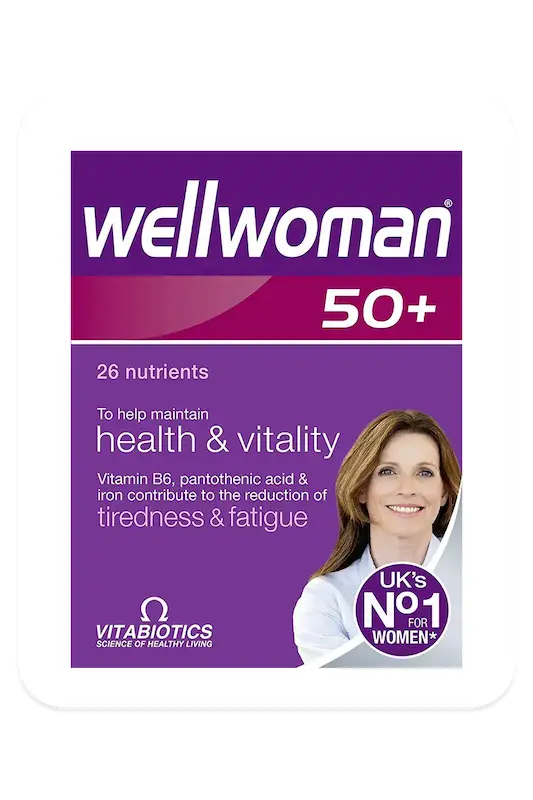 کپسول مولتی ویتامین بانوان بالای 50 سال ویتابیوتیکس | Wellwoman 50+ Multivitamins