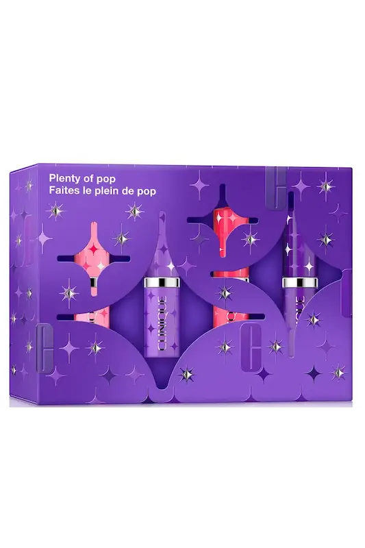 پک رژلب کلینیک | Clinique Plenty of Pop: Pop Longwear Gift Set
