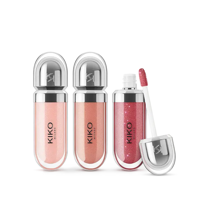 پک لیپ گلاس کیکو | KIKO Milano Glossy Lip Set 03