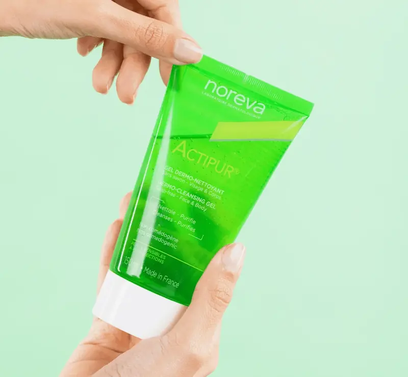 ژل شستشوی پوست چرب و جوش‌دار نوروا | Noreva ACTIPUR® Dermo-Cleansing Gel