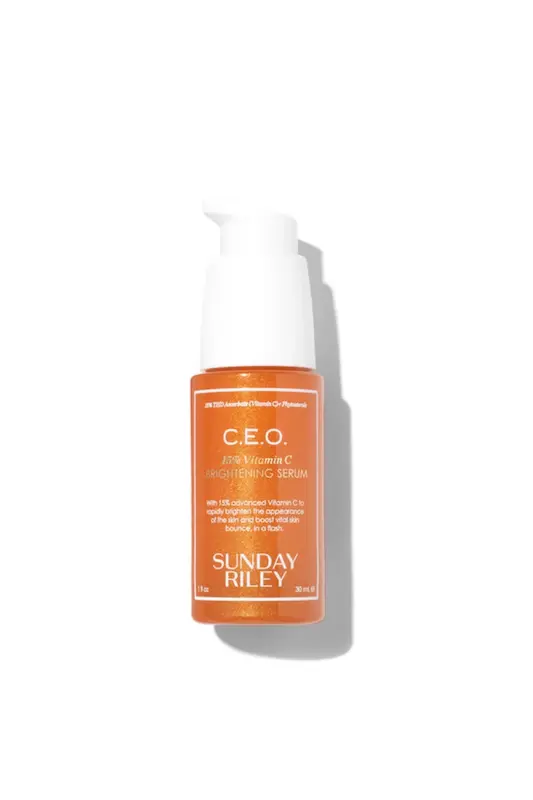 سرم روشن‌کننده ویتامین سی ساندی رایلی | Sunday Riley C.E.O. 15% Vitamin C Brightening Serum