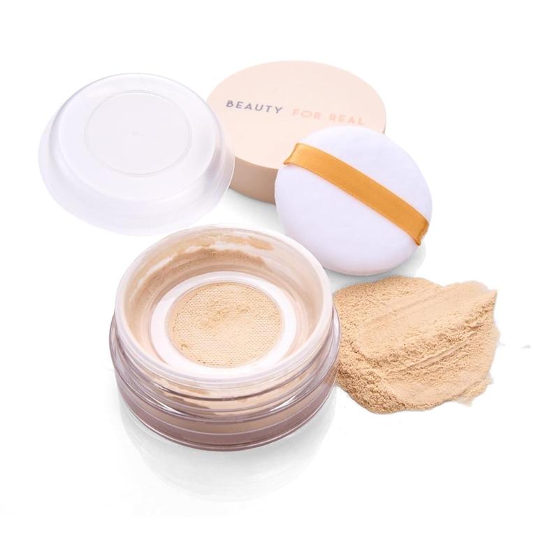 پودر فیکس و روشن‌کننده بیوتی فور ریل |  Beauty For Real Hydra-Set Translucent Finishing + Brightening Powder