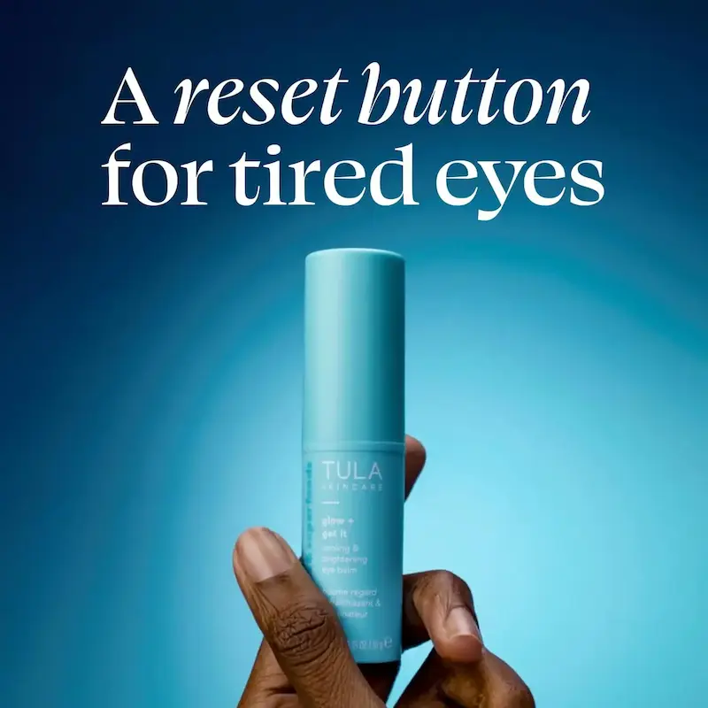 بالم دور چشم تولا | Tula Glow + Get It Cooling & Brightening Eye Balm