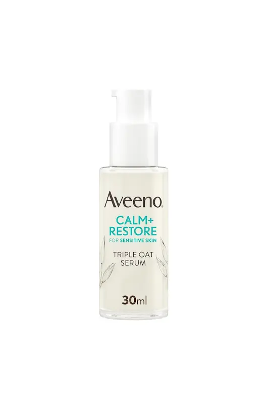 سرم تسکین‌دهنده و آبرسان آوینو | AVEENO Face Calm + Restore Triple Oat Serum 30ml