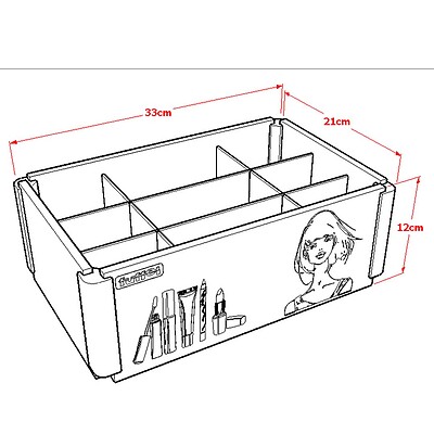 باکس آرایشی فوفل مدل BO104-G-312-M