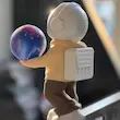 چراغ خواب و اسپیکر مدل فضانورد 