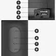 اسپیکر بلوتوث الدینیو Ldnio Bluetooth Speaker BTS12 توان 5 وات رم خور