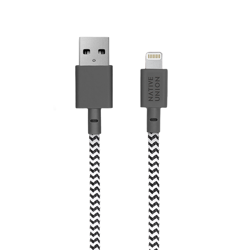 کابل شارژ ۳متری لایتنینگ آیفون Native Union مدل BeltCable XL