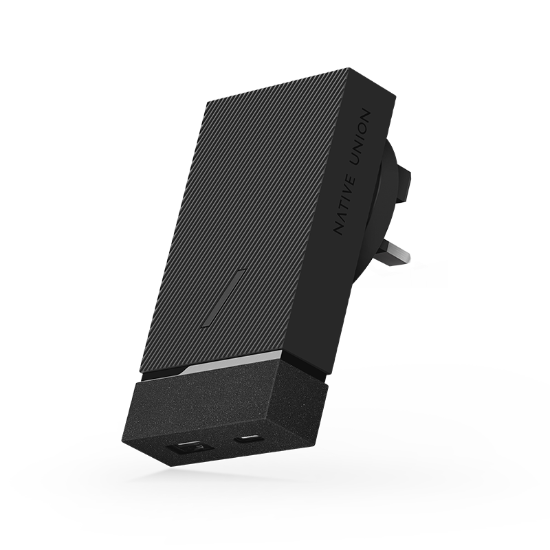 آداپتور ۱۸ وات هوشمند ۲ پورت برند Native Union مدل SMART CHARGER PD 18W