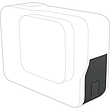 درب بغل گوپرو مدل Gopro Replacement Side Door