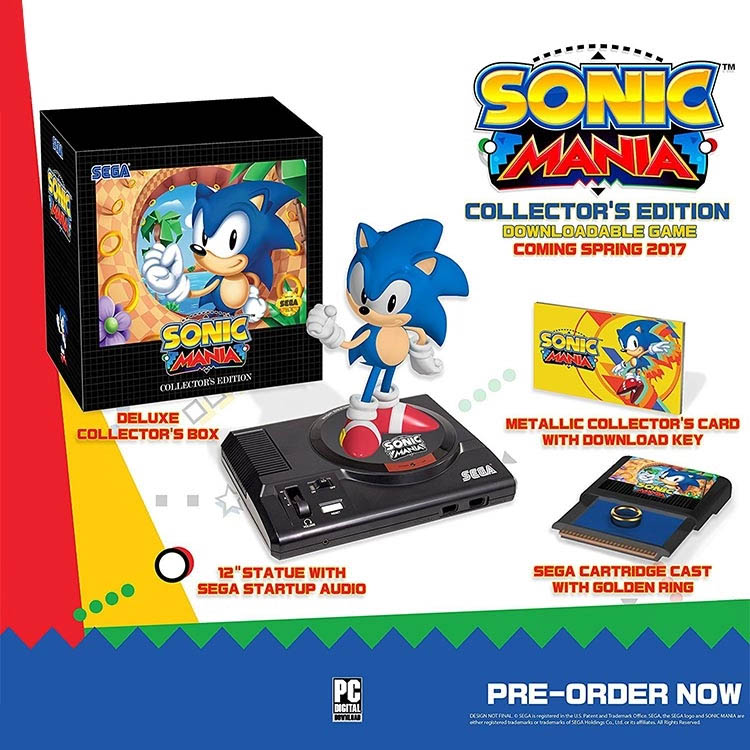 بازی Sonic Mania نسخه Collector's Edition 