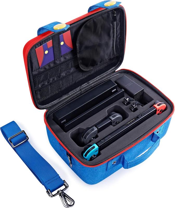 کیف مسافرتی Skade Carrying Case mario برای  Nintendo Switch OLED