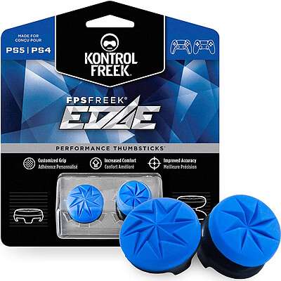 روکش آنالوگ KontrolFreek مخصوص PS5 و PS4 - نسخه Edge آبی