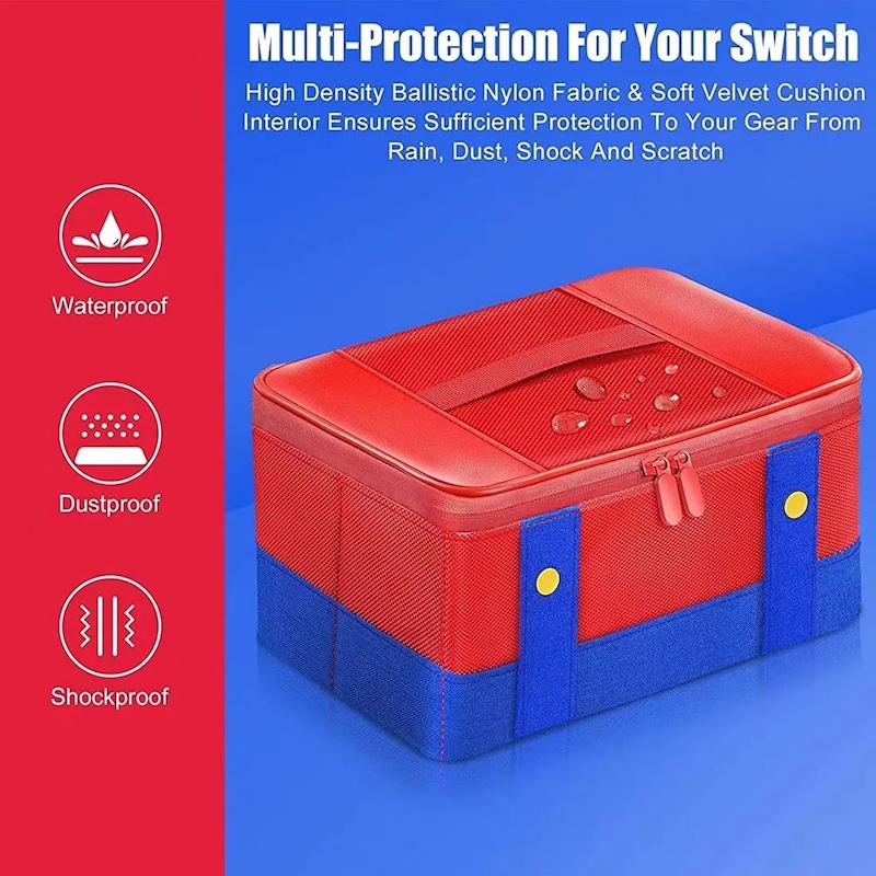 کیف  نینتندو سوییچ | Large Carrying Protective Case for Nintendo Switch OLED  