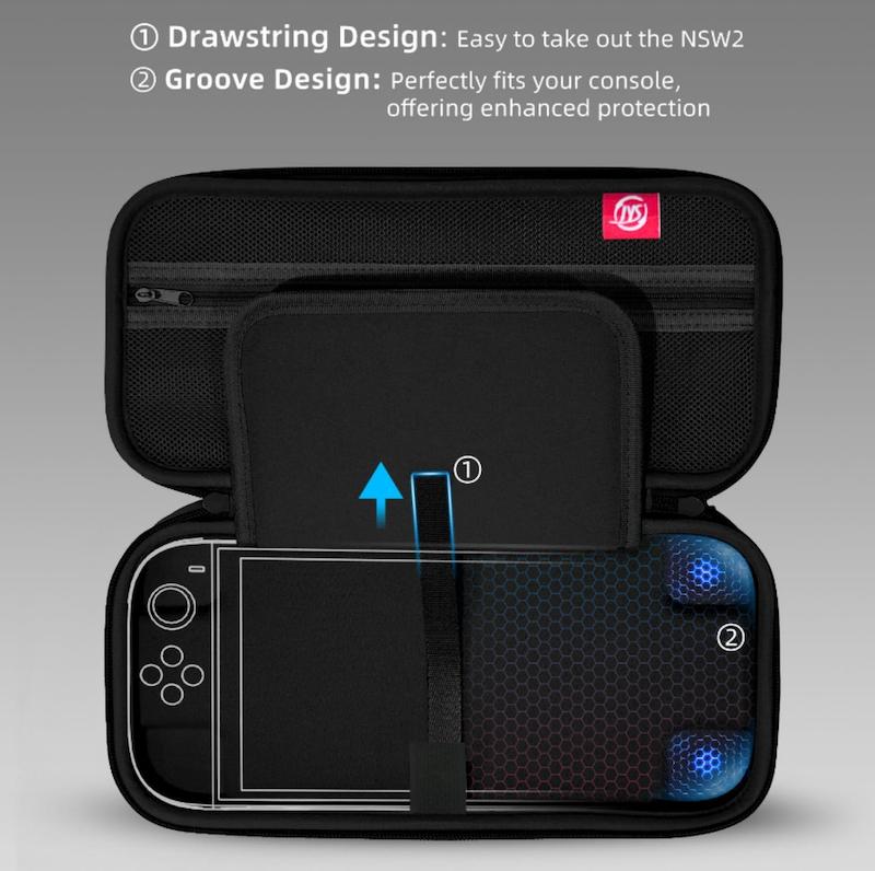 کیف حمل چند کاره نینتندو سوییچ ۲ | Travel Protective Carrying Case Nintendo Switch 2