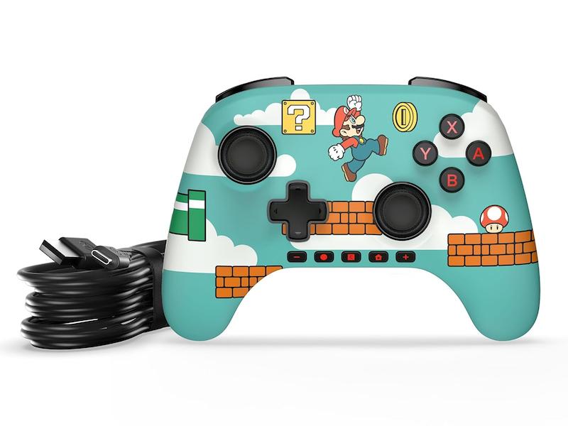 کنترلر PowerA Enhanced نینتندو سوییچ 2 - طرح  Mario Time