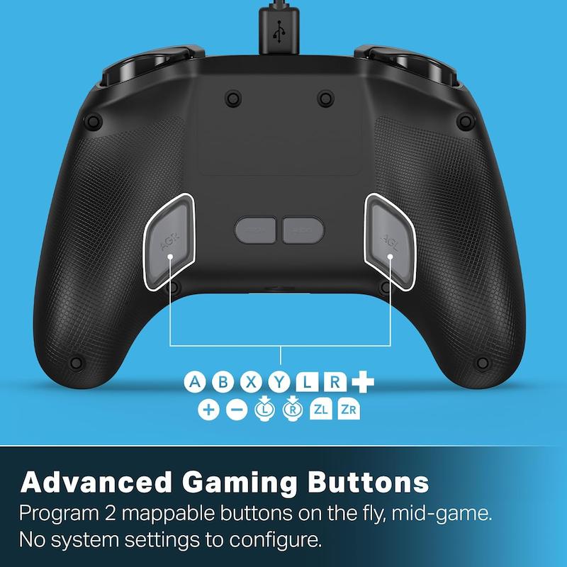 کنترلر PowerA Enhanced نینتندو سوییچ 2 - طرح  Mario Time