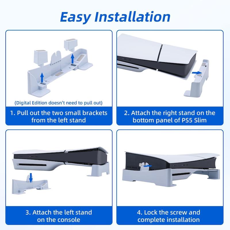 پایه ایستاده افقی برای PS5 Slim/PS5 Pro