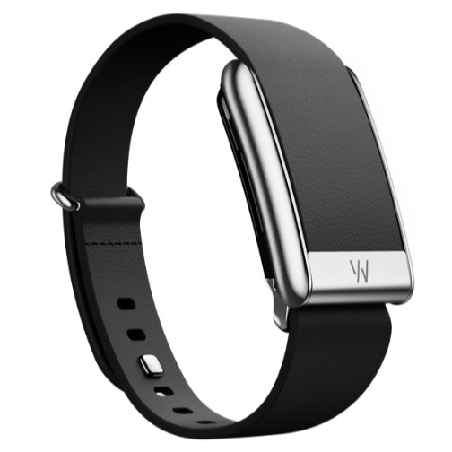 بند چرمی لوکس ووپ WHOOP LeatherLuxe Tapered - Black with Titanium
