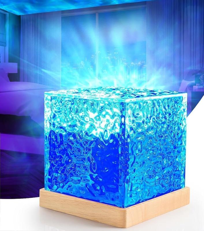 چراغ خواب مکعبی اتمسفری (لمسی)