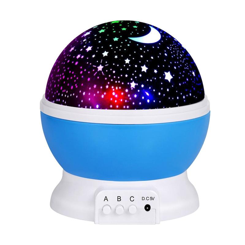 چراغ خواب کهکشانی چرخشی مدل Star Master با رقص نور