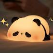 چراغ خواب سیلیکونی طرح پاندا خوابیده