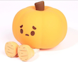 چراغ خواب سیلیکونی شارژی مدل کدو حلوایی