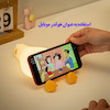 چراغ خواب فانتزی سیلیکونی طرح اردک خسته خوابیده