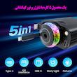 شارژر فندکی خودرو ۶۶ وات ۵ کاره با خوشبوکننده و نورپردازی کهکشانی