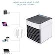 مینی کولر آبی (پنکه آبی ) قابل حمل ARCTIC AIR Ultra - خنک کننده مه پاش ماشین و رومیزی با فناوری Hydro-Chill، ۳ سرعت باد و چراغ شب