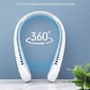 پنکه گردنی قابل حمل  | فن آویز گردن USB شارژی بدون پره با باد ۳۶۰ درجه